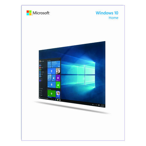 תוכנה Microsoft Windows 10 HOME HEB 64 Bit