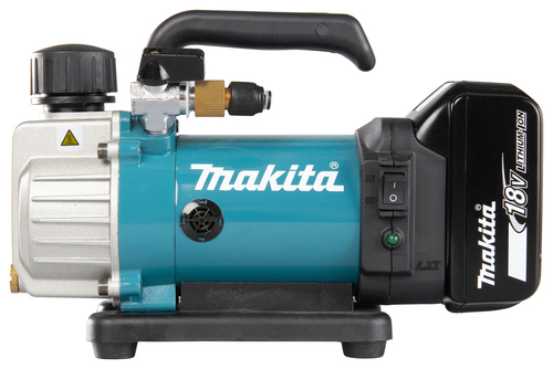 משאבת ואקום למזגנים נטענת 50 ליטר/דקה - MAKITA DVP180 18V - עריכת מפרט ותמונות