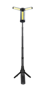 פנס עבודה נטען CCT 29W ועמוד טלסקופי semicom