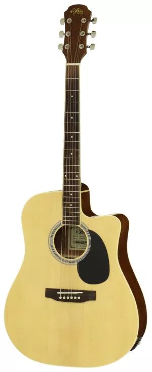 גיטרה אקוסטית מוגברת Aria AWN15 CE-N Natural