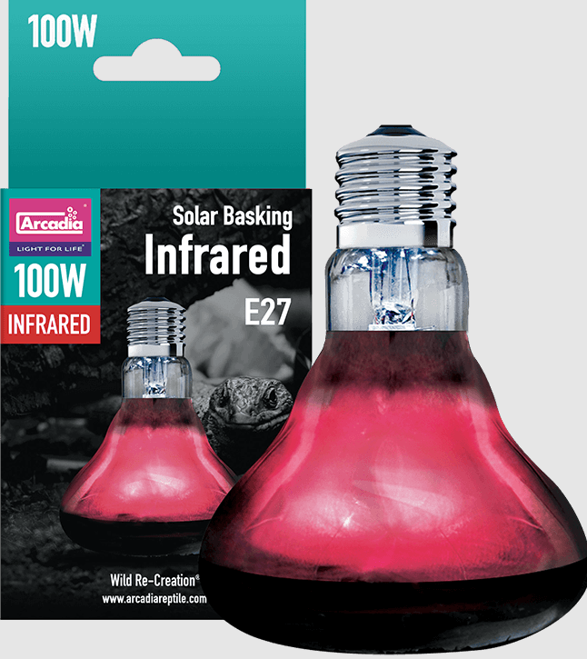 Solar Basking Infrared - נורת חימום אינפרא אדום סולארי 100 וואט