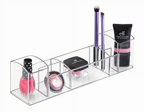 ארגונית אקריליק מחולקת קטנה Cosmetic Organizer