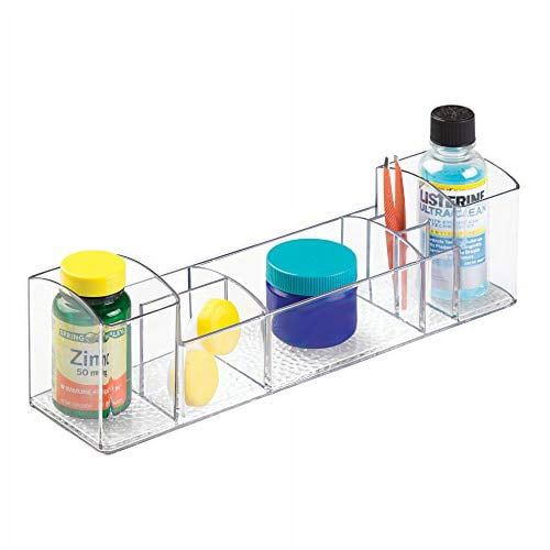 ארגונית אקריליק מחולקת קטנה Cosmetic Organizer