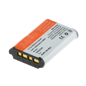 סוללת תואמת JUPIO NP-BX1 למצלמות SONY-שלוש שנים