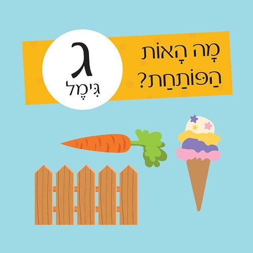 חידות מתגרדות מארז אותיות מיוחד לגיל 5-6