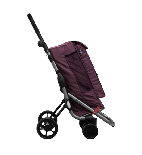  עגלת קניות פרימיום שחורה GO UP premium merlot