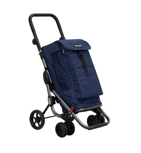  עגלת קניות מתקפלת פרימיום GO UP premium blueberry