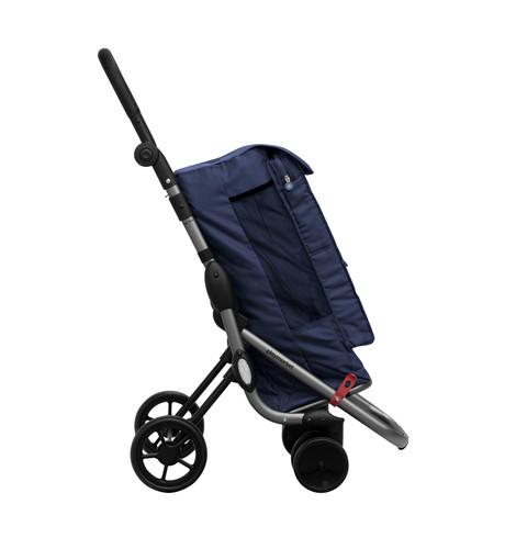  עגלת קניות מתקפלת פרימיום GO UP premium blueberry