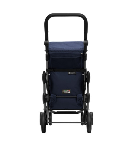  עגלת קניות מתקפלת פרימיום GO UP premium blueberry
