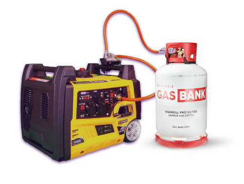 גנרטור 3500W מושתק גז/בנזין GH ITC כולל סטרטר  
