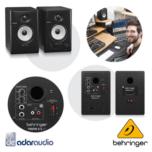 זוג רמקולים מוניטורים Behringer TRUTH 3.5 BT