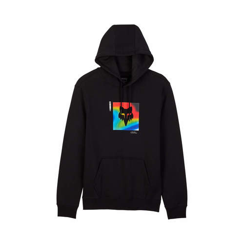 קפוצ'ון פליז פוקס שחור - FOX SCANS FLEECE PO V24