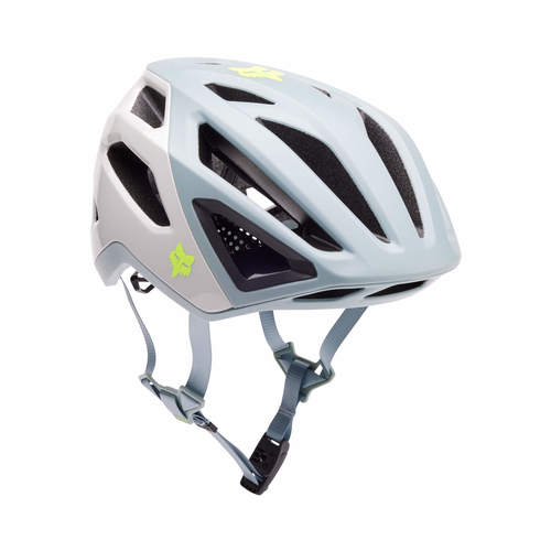 קסדת קרוס קאנטרי לאופניים פוקס טורקיז / לבן - FOX CROSSFRAME PRO MIPS V24