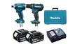 סט מברגות כולל 2 סוללות 4A דגם DLX2246MX1 מתוצרת Makita