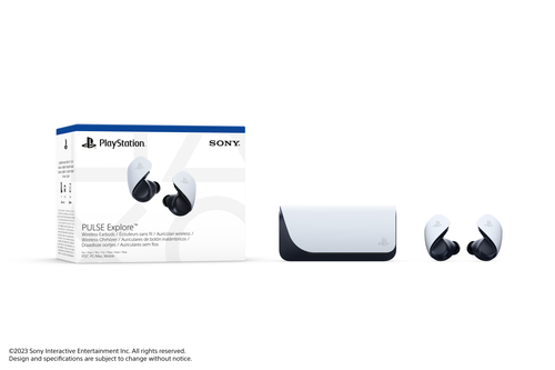 אוזניות גיימינג אלחוטיות Sony Pulse Explore TWS - צבע לבן שנה אחריות יבואן רשמי