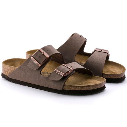 כפכפי בירקנשטוק דגם אריזונה סוליית שעם  BIRKENSTOCK ARIZONA MOCCA