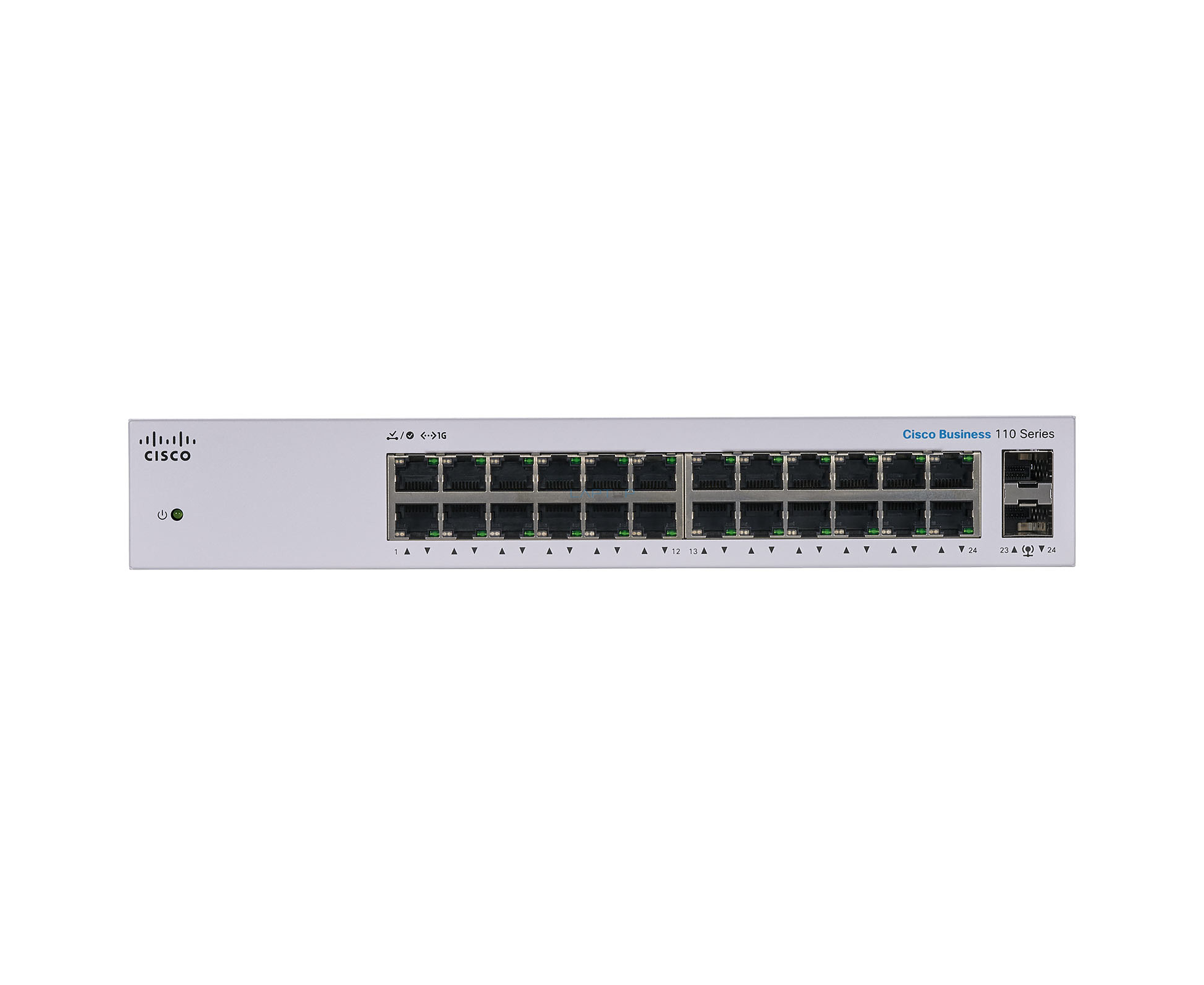 מתג חכם Cisco Business 24-Port Gigabit PoE RJ45 + 4-Port Gigabit SFP CBS220-24P-4G-EU סיסקו