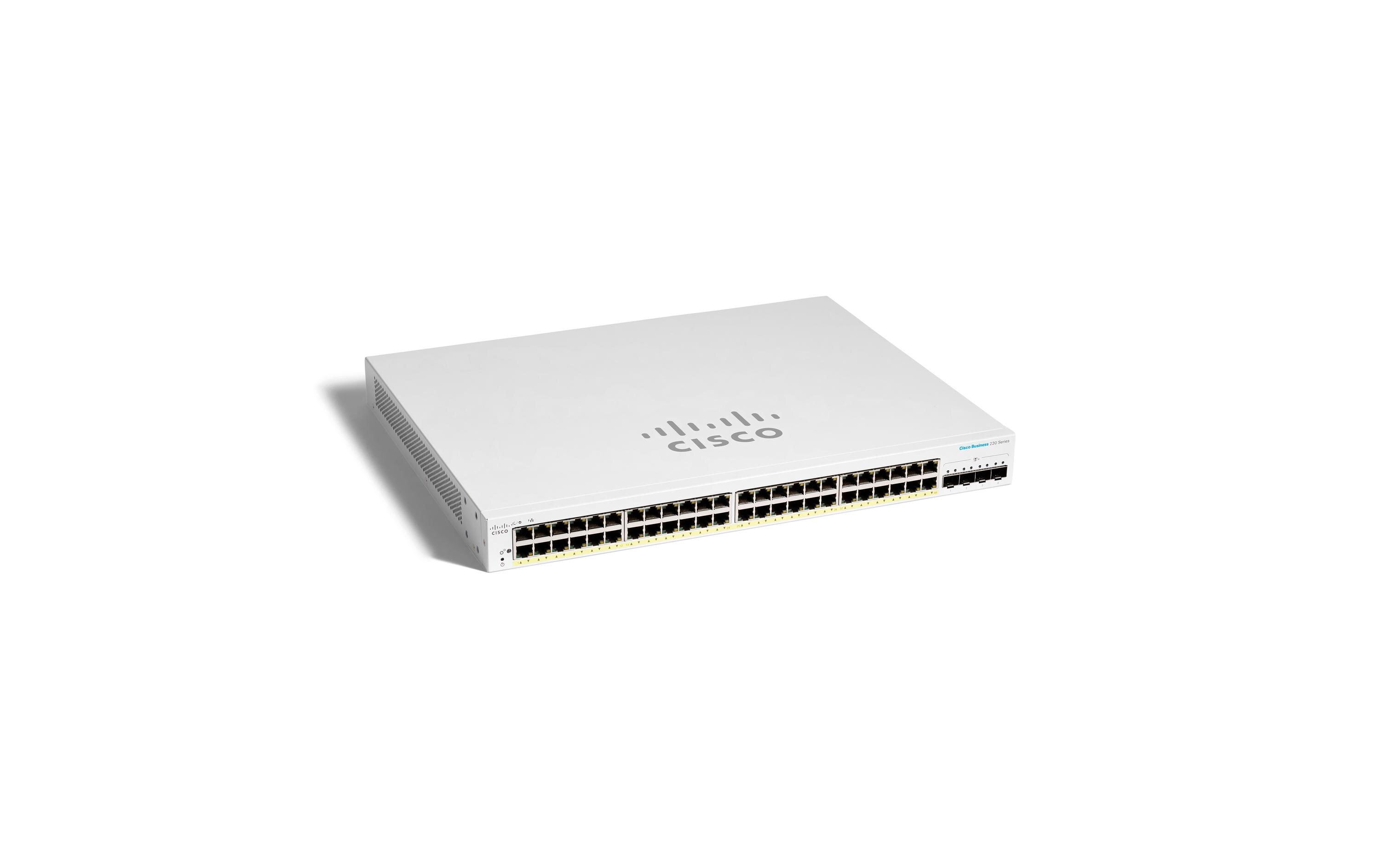 רכזת רשת / ממתג Cisco CBS220-48T-4G-EU סיסקו במלאי