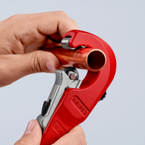 חותך צינורות נחושת, פליז ופלב"ם – KNIPEX TubiX קניפקס
