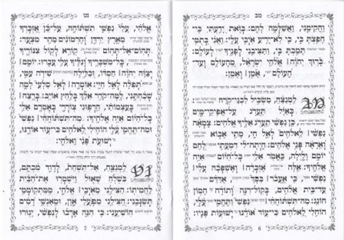 התיקון הכללי עם פירוש כוונת הלב (M)