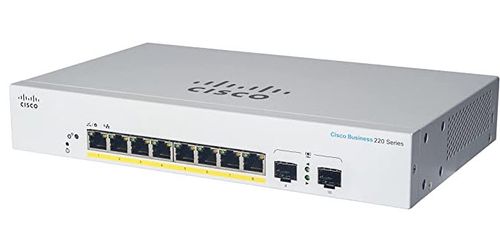 מתג סיסקו CISCO CBS220-8T-E-2G-EU 8-Port סיסקו