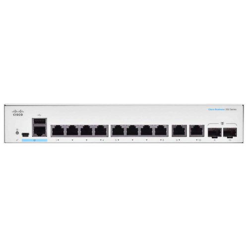 מתג סיסקו CISCO CBS350-8T-E-2G-EU 8-Port סיסקו