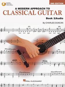 ספר לגיטרה A MODERN APPROACH TO CLASSICAL GUITAR – 2ND EDITION Book 3
