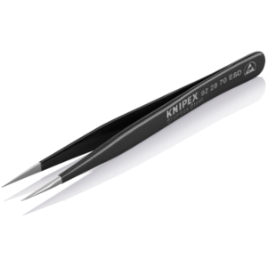סט חמש פינצטות ESD מנירוסטה Knipex קניפקס