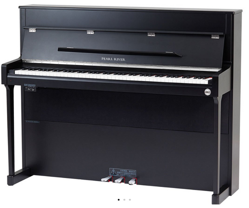 פסנתר חשמלי עומד F-80 מסדרת MUSICIAN עם מקלדת איטלקית FATAR בצבע שחור מבית Pearl River