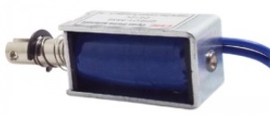 אלקטרומגנט סולנואיד משיכה 100גרם מתח 6V DC סוג Open frame type solenoid