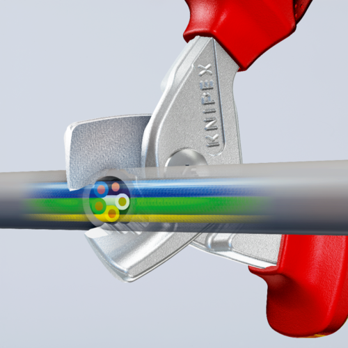 מספרי כבלים מקצועיים עד 15 מ״מ StepCut דגם 9516160 Knipex קניפקס