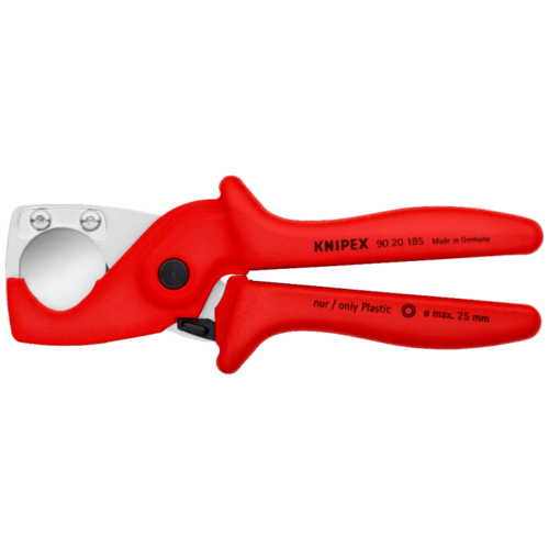 חותך צינורות פלסטיק Knipex קניפקס L=185 Ø25mm