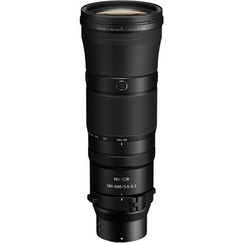 עדשה Nikon NIKKOR Z 180-600mm f/5.6-6.3 VR Lens (Nikon Z) לניקון