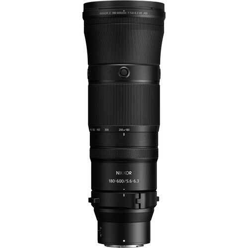 עדשה Nikon NIKKOR Z 180-600mm f/5.6-6.3 VR Lens (Nikon Z) לניקון