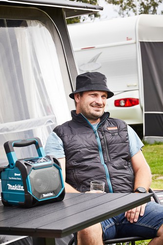 רמקול בלוטוס נטען/חשמלי - MAKITA DMR203 AC/18V