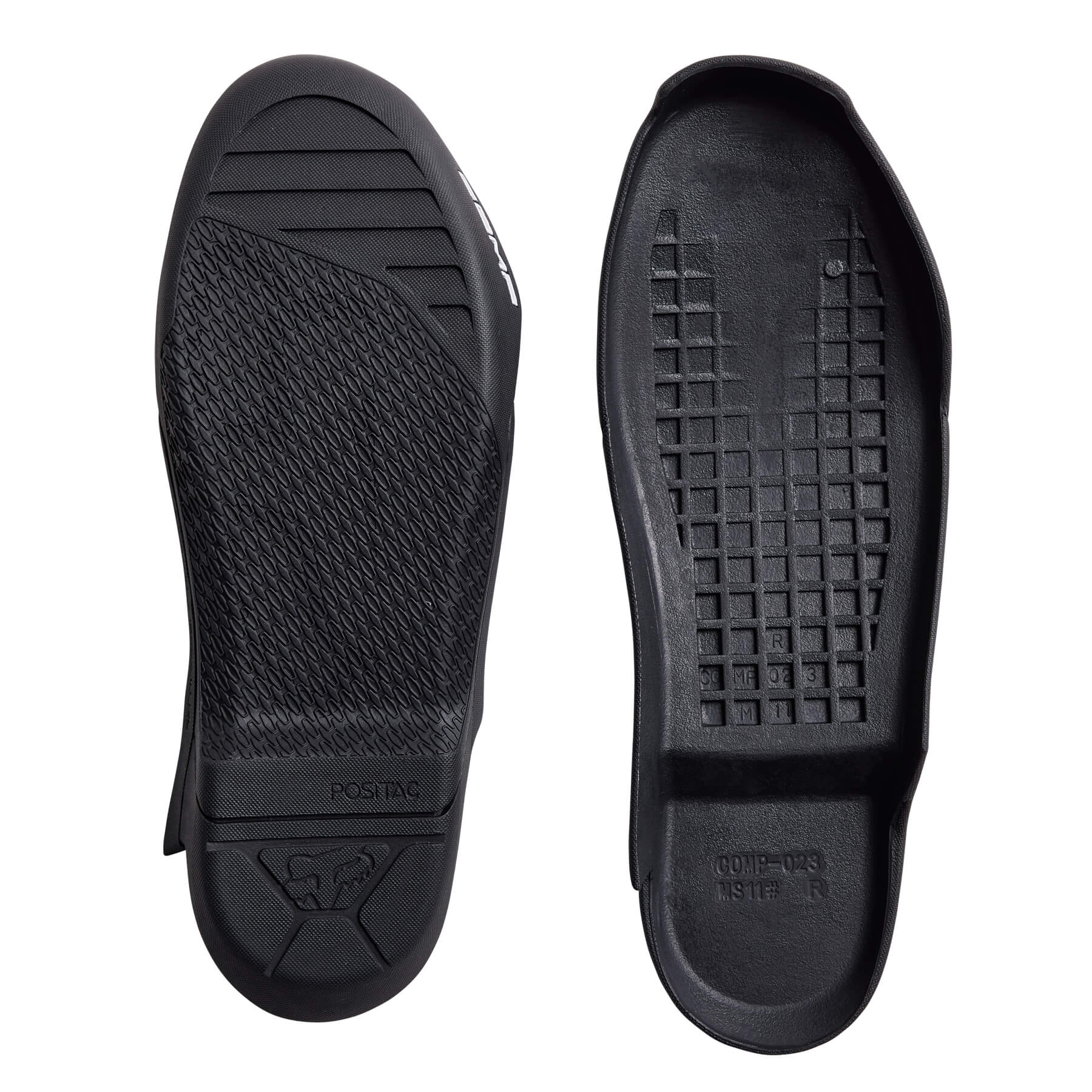 זוג סוליות למגף פוקס קומפ שחור - FOX COMP V22 OUTSOLE