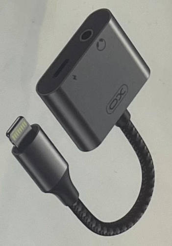 מפצל טעינה Type c + שמע 3.5mm חיבור XO Lightning