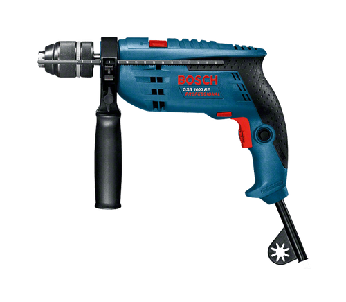 מקדחה רוטטת מקצועית BOSCH GSB 1600 RE 