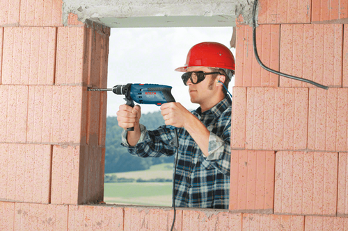 מקדחה רוטטת מקצועית BOSCH GSB 1600 RE 