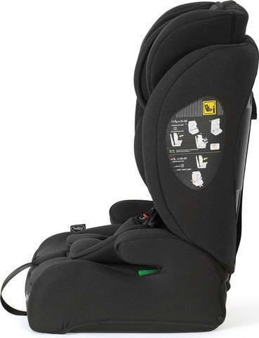 בוסטר גב עם רצועות מדיסון פלוס בתקן i-Size R129 צבע ירוק - Emerald