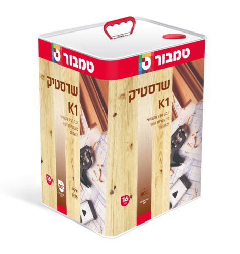 פח דבק מגע 16 ליטר טמבור