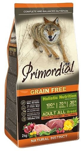 פרימורדיאל לכלבים בוגרים אייל והודו 12 ק"ג primordial