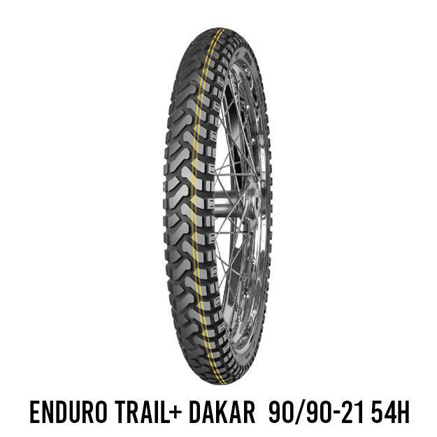 צמיג אדוונצ׳ר קדמי מיטאס MITAS ENDURO TRAIL+ DAKAR 90/90-21 54H