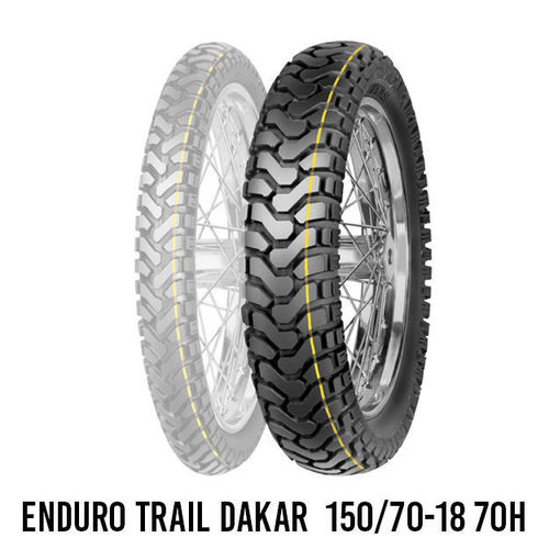 צמיג אדוונצ׳ר אחורי מיטאס MITAS ENDURO TRAIL DAKAR 150/70-18 70H