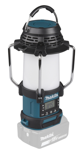 רדיו פנס עששית נטען - MAKITA DMR055 18V