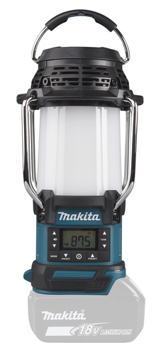 רדיו פנס עששית נטען - MAKITA DMR055 18V
