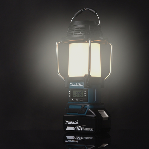 רדיו פנס עששית נטען - MAKITA DMR055 18V