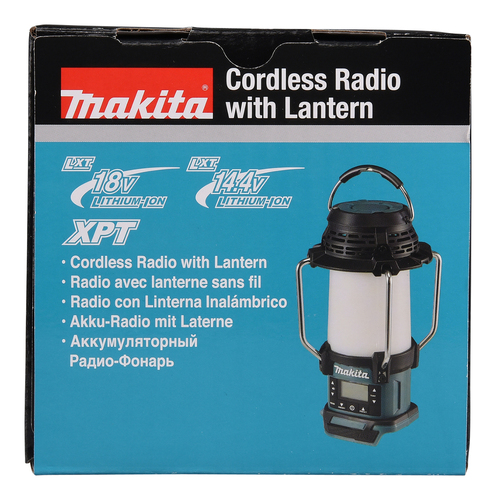 רדיו פנס עששית נטען - MAKITA DMR055 18V