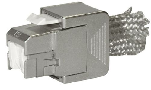 נקבה לפנל CAT6A-3M מסוכך