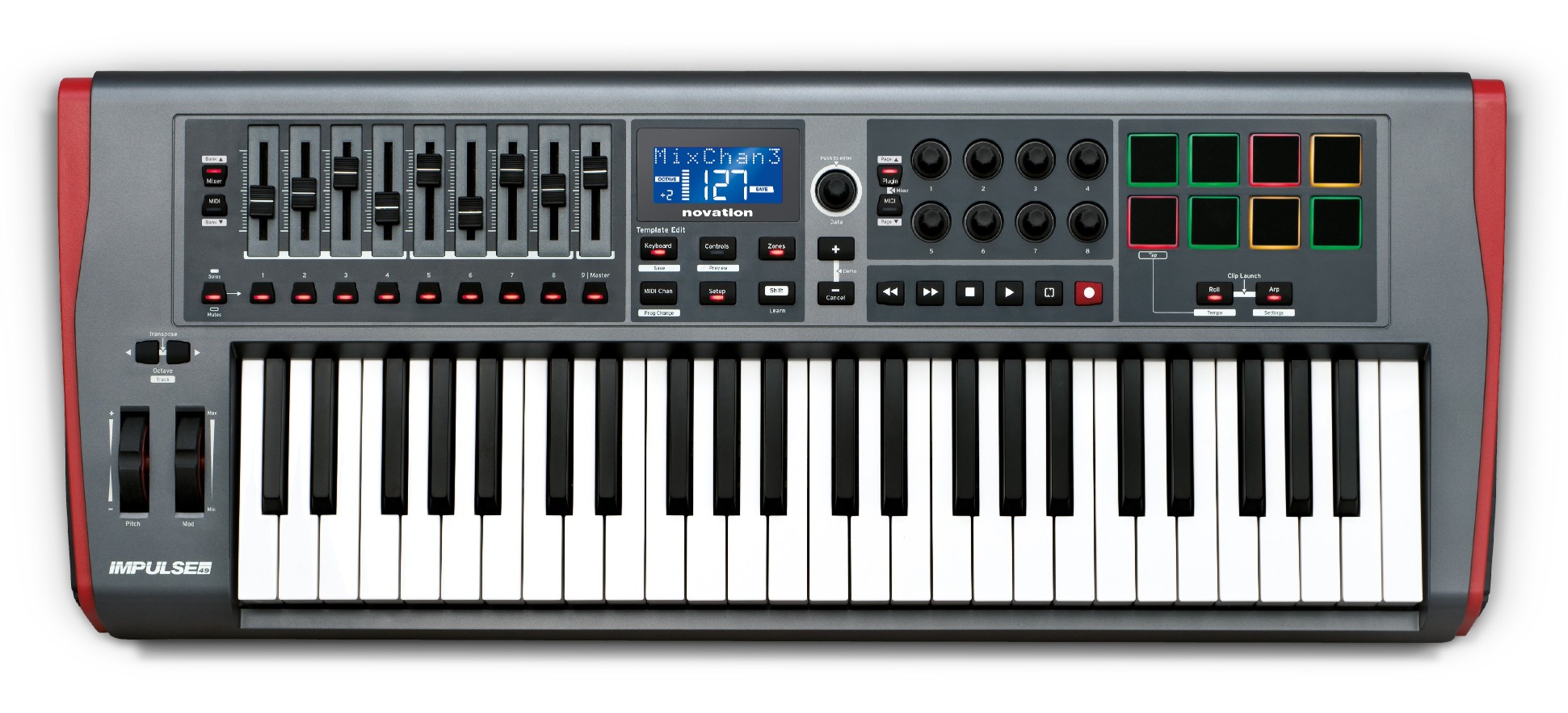 מקלדת שליטה Novation Impulse 49